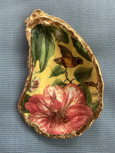 Bird Oyster Shell Trinket Dish picture