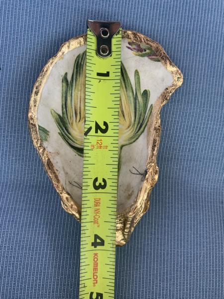 Artichoke Oyster Shell Trinket Dish picture