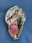 Bird Oyster Shell Trinket Dish