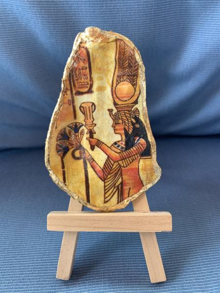 Egyptian Oyster Shell Trinket Dish picture