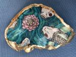 Coy Pond Oyster Shell Trinket Dish