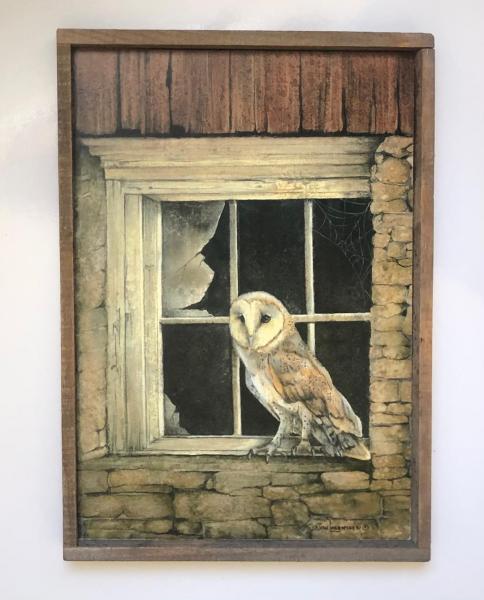 Lath Frame / Barn Owl