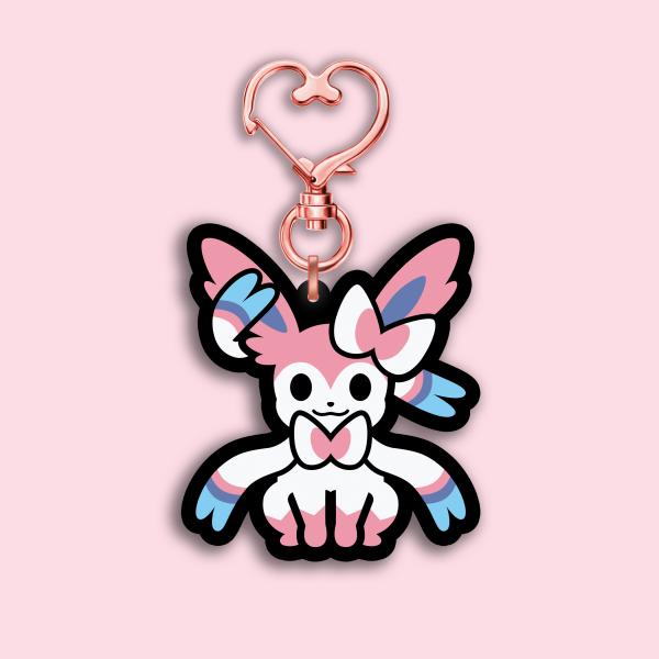 Sylveon Keychain Charm picture