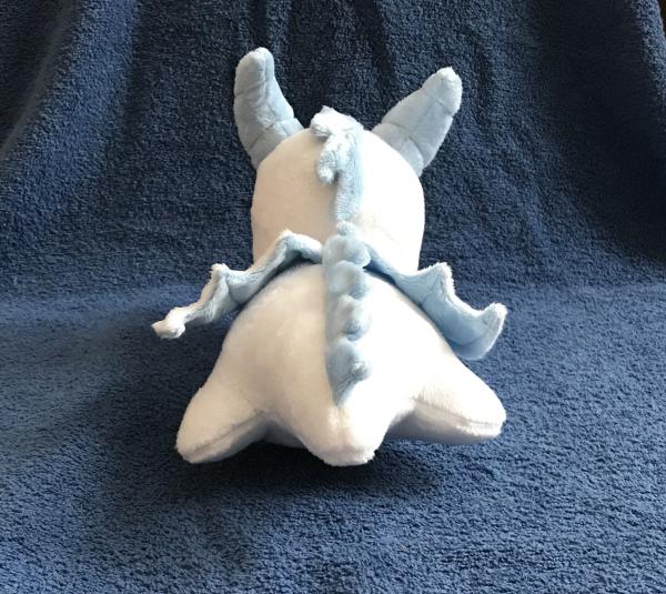 Blue Calcite Dragon Stuffed Animal Plush picture