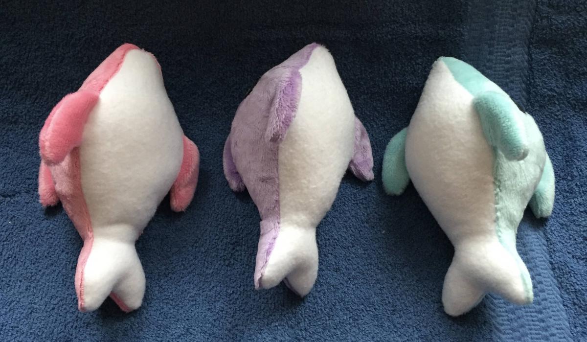 Dolphin Plush Stuffed Animal picture