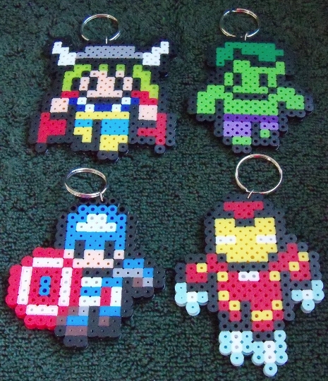 Iron Man / Captain America / Hulk / Thor Keychains picture