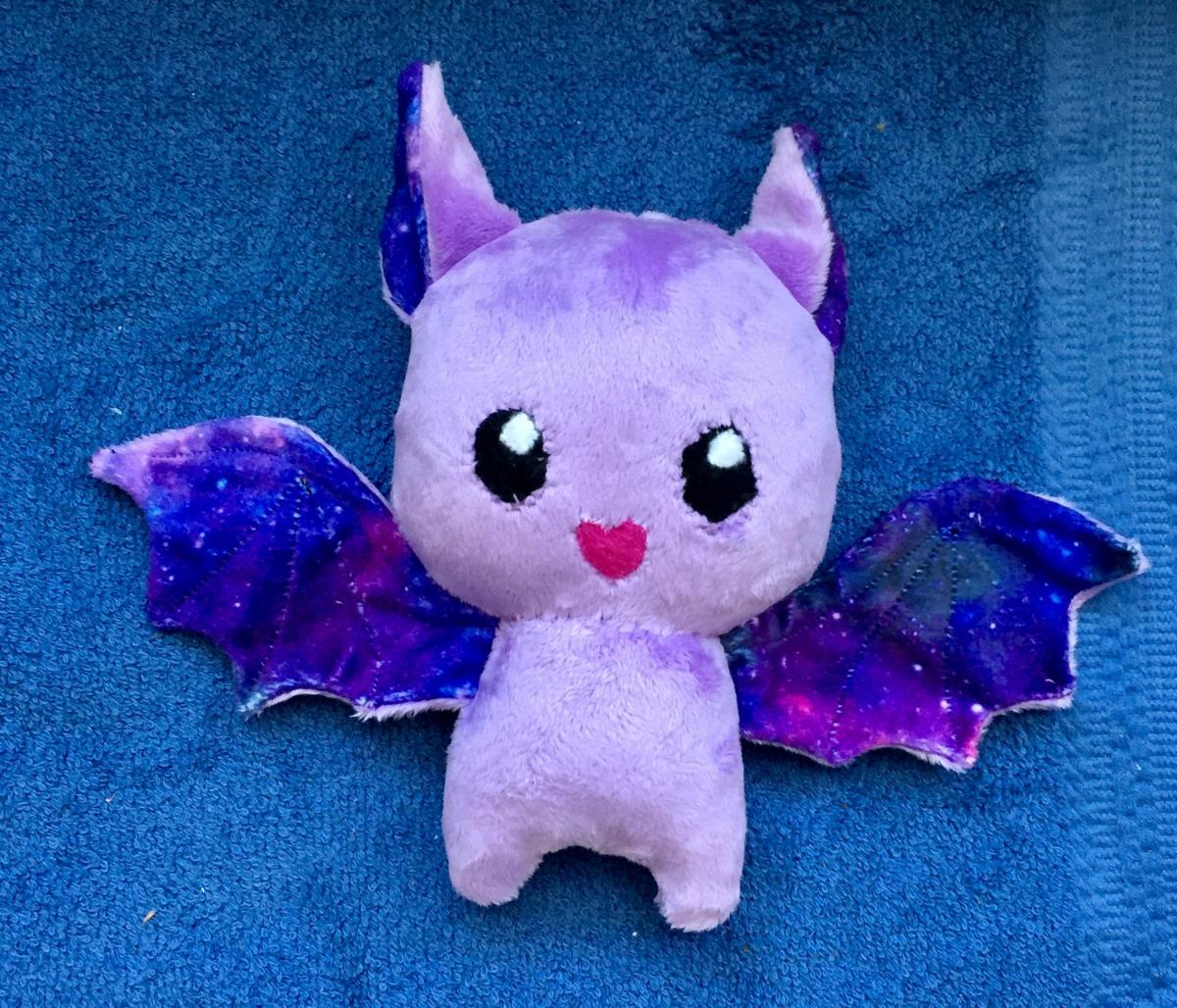 Bat Plushie / Plush Toy / Galaxy Space Stars Halloween Cute Stuffed Animal picture