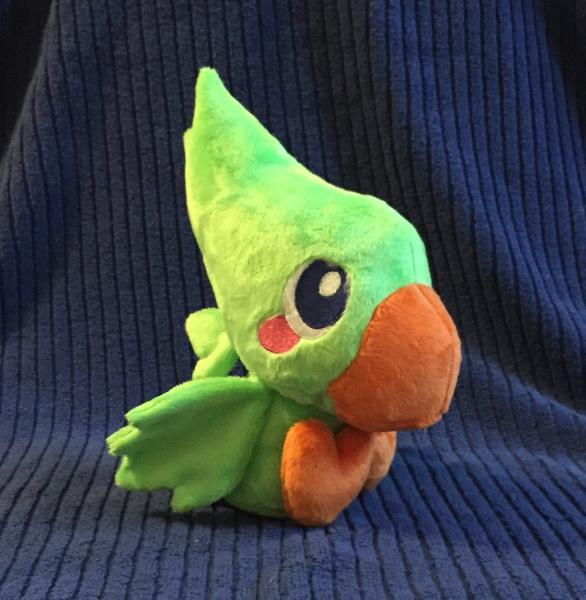 Chocobo Plush / Plushie / Final Fantasy Stuffed Animal / Green Bird Toy picture