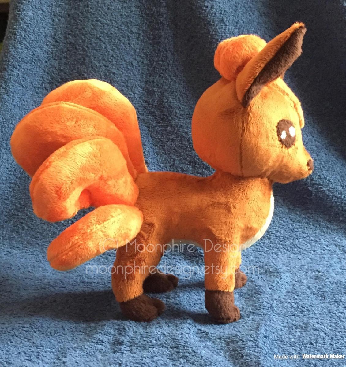 Fox Vulpix Plush Stuffed Animal picture
