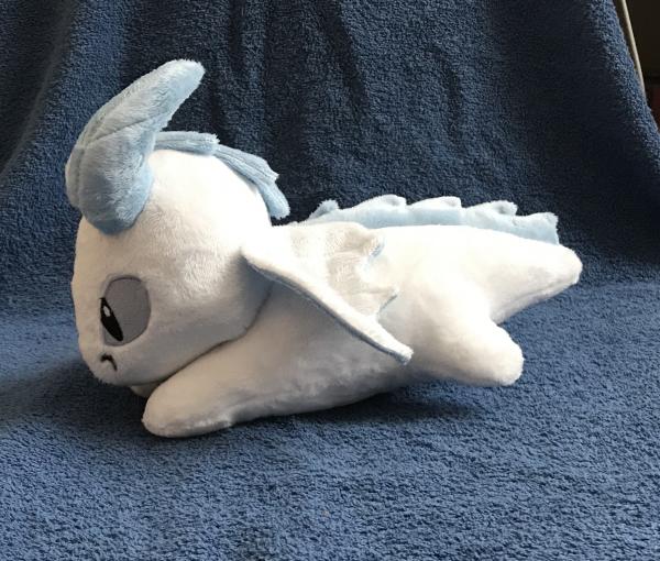 Blue Calcite Dragon Stuffed Animal Plush picture