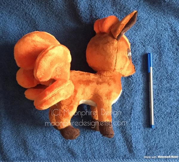 Fox Vulpix Plush Stuffed Animal picture