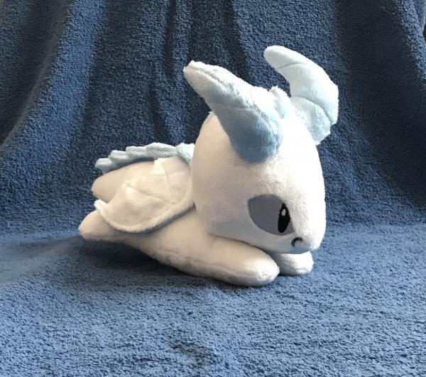 Blue Calcite Dragon Stuffed Animal Plush picture