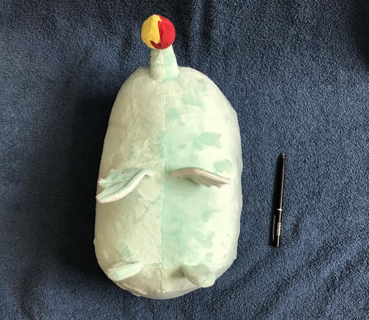 Ice Dragon Stuffed Animal  Plush Plushie Toy Roll Pillow picture