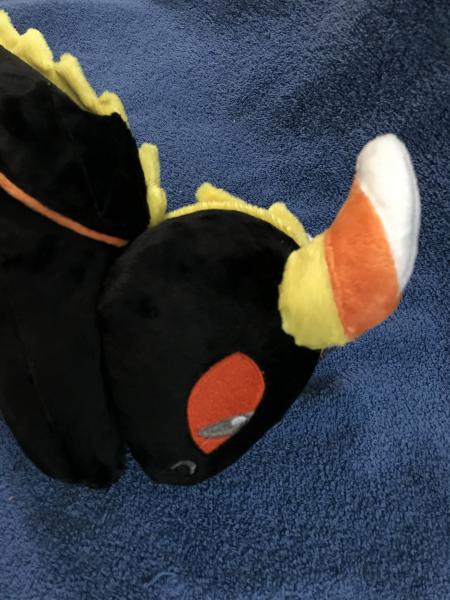 Candy Corn Dragon Stuffed Animal Plush picture