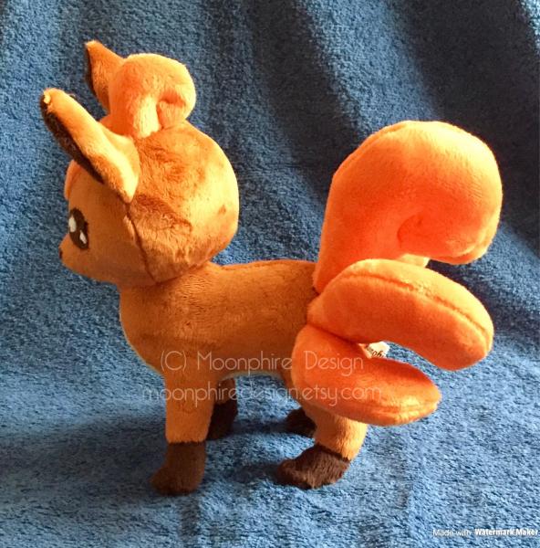 Fox Vulpix Plush Stuffed Animal picture