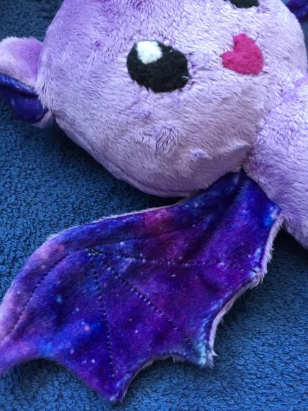 Bat Plushie / Plush Toy / Galaxy Space Stars Halloween Cute Stuffed Animal picture