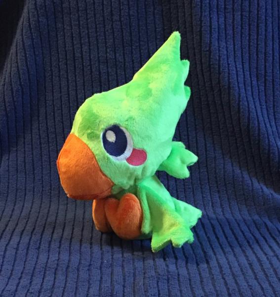 Chocobo Plush / Plushie / Final Fantasy Stuffed Animal / Green Bird Toy picture