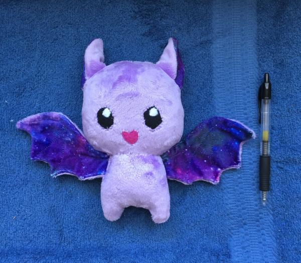 Bat Plushie / Plush Toy / Galaxy Space Stars Halloween Cute Stuffed Animal picture