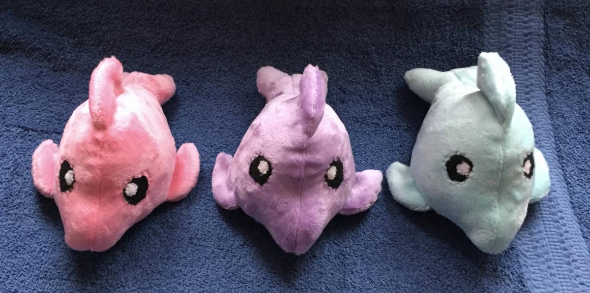 Dolphin Plush Stuffed Animal picture