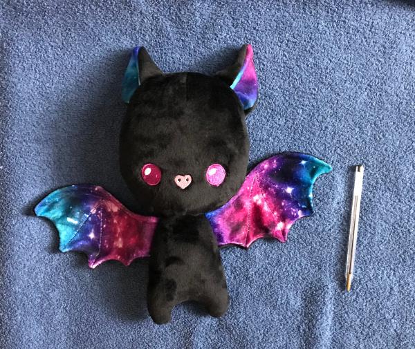 Bat Plushie / Plush Toy / Galaxy Space Stars Halloween Cute Stuffed Animal picture