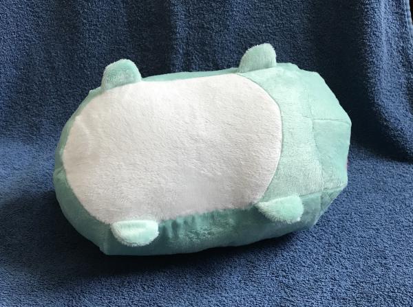 Ice Dragon Stuffed Animal  Plush Plushie Toy Roll Pillow picture