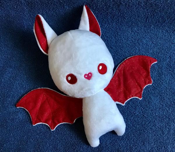 Bat Plushie / Plush Toy / Peppermint Christmas Stuffed Animal
