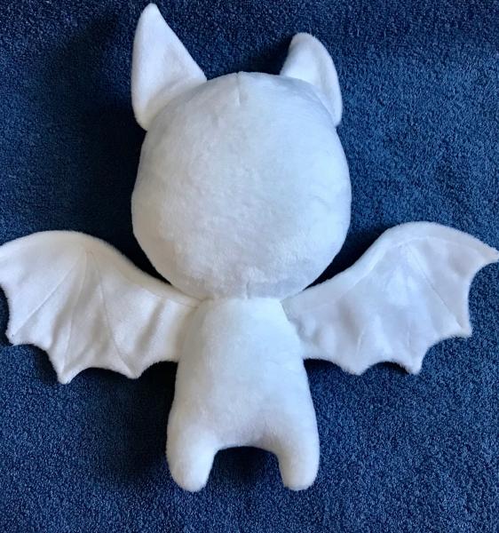 Bat Plushie / Plush Toy / Peppermint Christmas Stuffed Animal picture