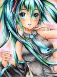 Hatsune Miku Art Print