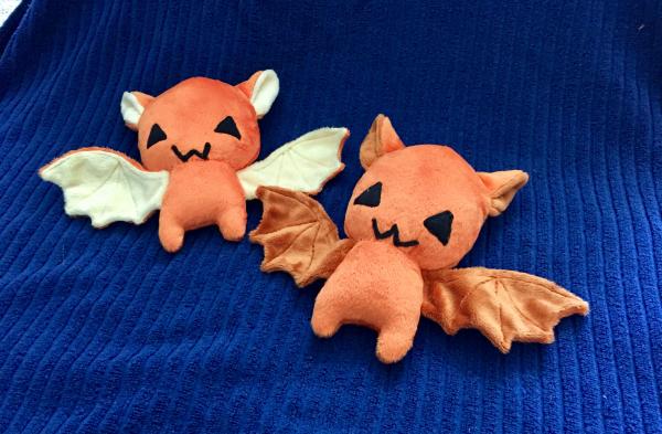 Halloween Pumpkin Bat Plushie / Plush Toy picture