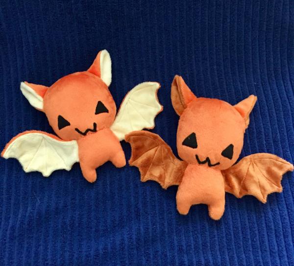 Halloween Pumpkin Bat Plushie / Plush Toy picture