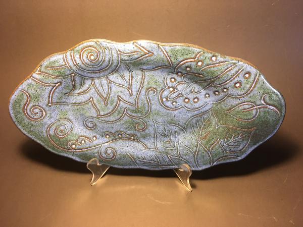 Carved Oval Tray picture