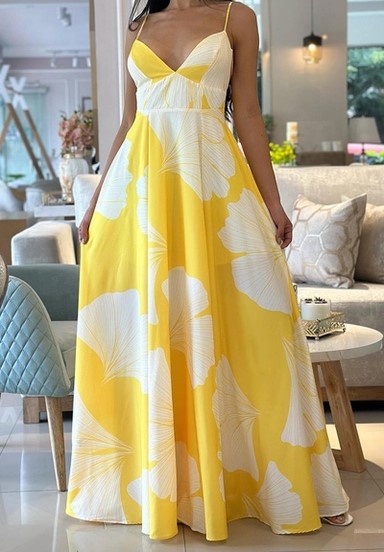 Spaghetti strap dress