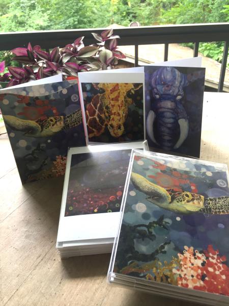 Full lenghth Set Greeting cards