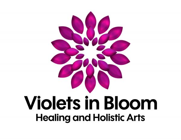 Violets in Bloom and Candles , Sticks & Stones