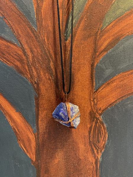 Sodalite & Copper Pendant picture