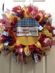 No place like home Wreath