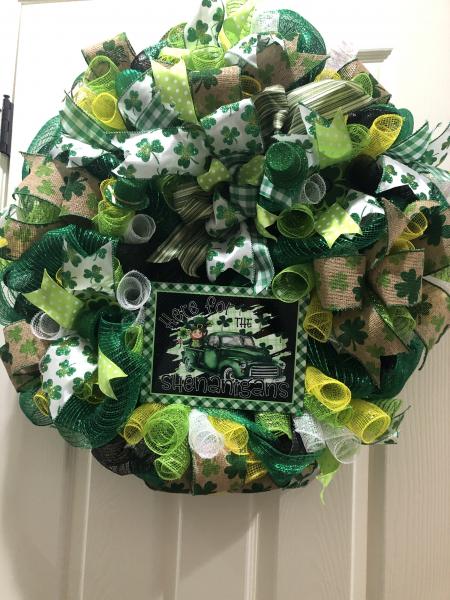 Shenanigans wreath picture