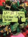 Halloween Frankenstein wreath