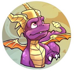 2.25" Spyro Pin picture