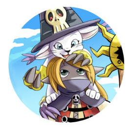 2.25" Wizardmon and Tailmon picture