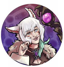 2.25" Pin Y'shtola - Shadowbringers