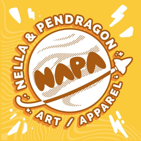 Nella and Pendragon Art