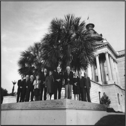 Jewish Legislators and South Carolina Mayors, Past and Present, at the  South Carolina State House. Columbia, South Carolina.