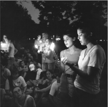 Havdallah Service, NFTY Southern Institute, Henry S. Jacobs Camp. Utica,  Mississippi. picture