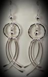 Sterling Criss Cross Earrings