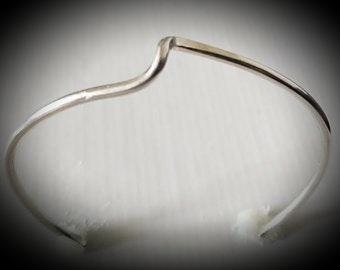 Sterling Wave Bracelet