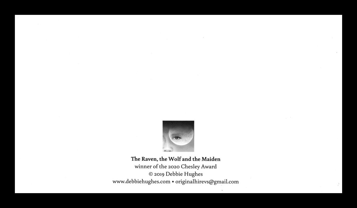 The Raven, the Wolf and The Maiden small glossy print picture