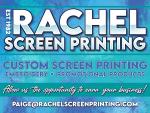 Rachel Screen Printing