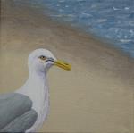 Ethel & Dewey - Beach Gulls, 4-Pack Note Cards