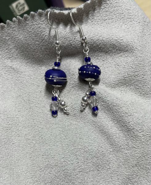 Royal Blue dangles picture